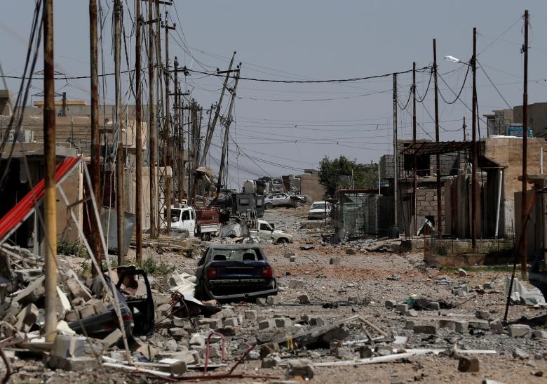 تصاویر | شهر ویرانه‌ای که از چنگال داعشی‌ها نجات می‌یابد
